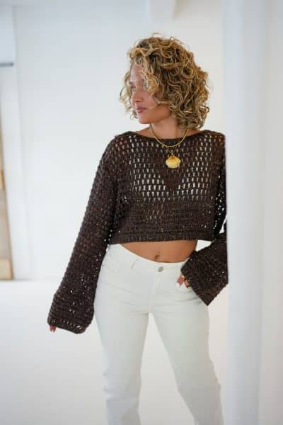Mae Sweater Choco - Afbeelding 2