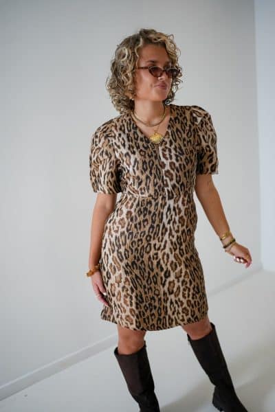 Dani Leopard Dress - Afbeelding 5