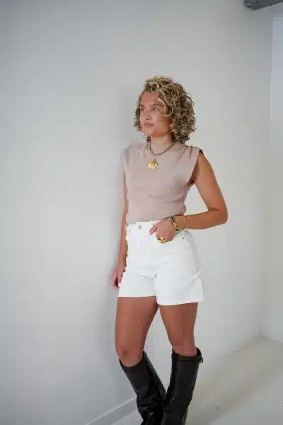 Joni Top Taupe - Afbeelding 5