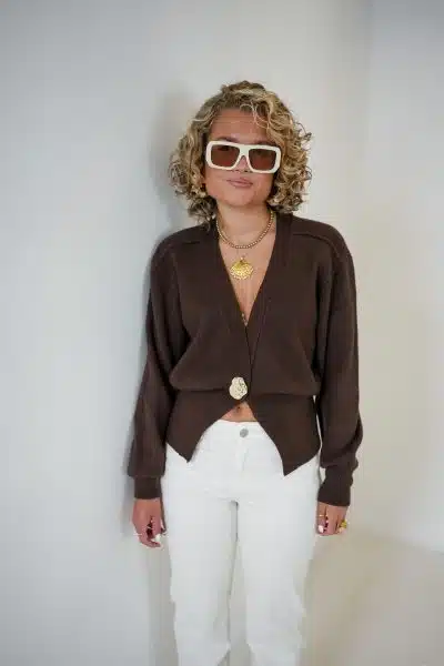 Xin Sweater Choco - Afbeelding 4
