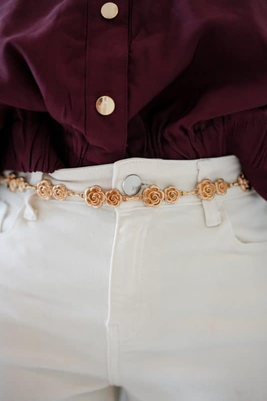 Small Roses Belt