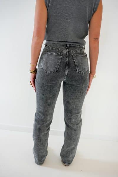 Pilar Straight Jeans Grey 2695 - Afbeelding 2