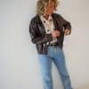 Beau Leatherlook Jacket Choco