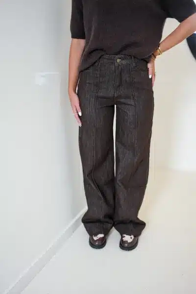 Joy Straight Jeans Choco