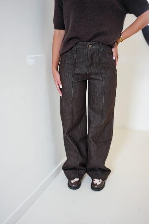 Joy Straight Jeans Choco