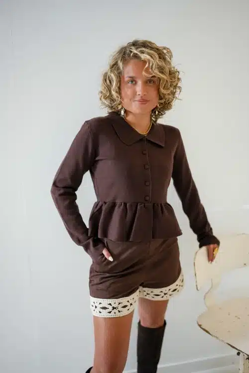 Zoey Top Choco
