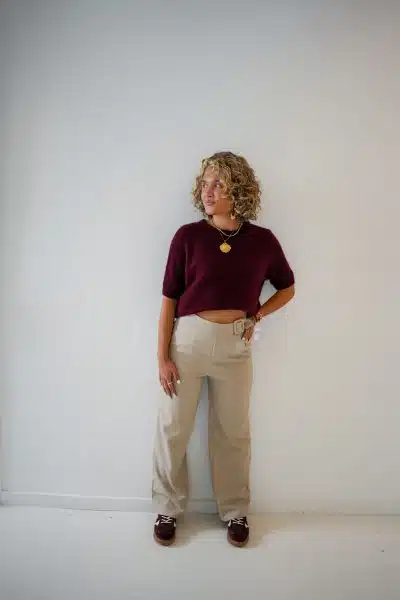 Vero Pants Beige - Afbeelding 2