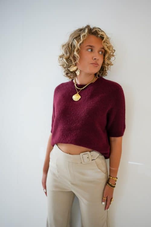 Gaelle Sweater Bordeaux