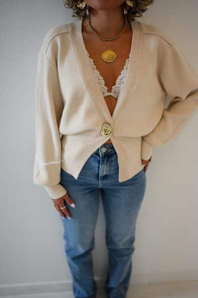 Xin Sweater Beige - Afbeelding 3