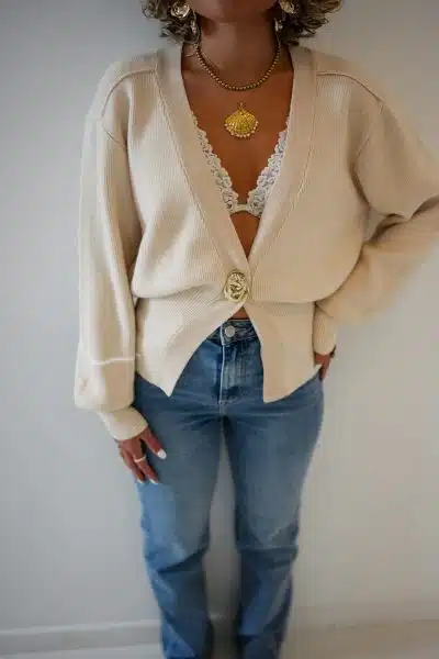 Xin Sweater Beige - Afbeelding 3