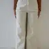 Steffi Wide Leg Offwhite 3065
