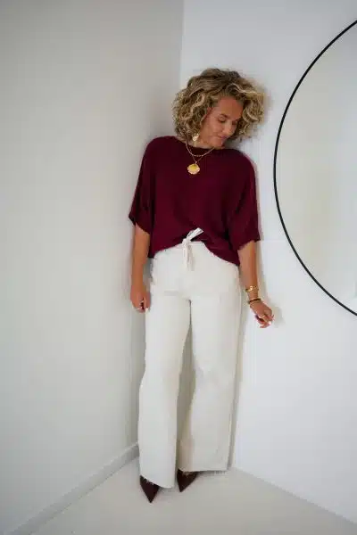 Ginger Sweater Bordeaux - Afbeelding 5