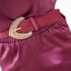 Foxy Belt Bordeaux