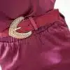 Foxy Belt Bordeaux