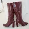 Samiya High Boots Bordeaux