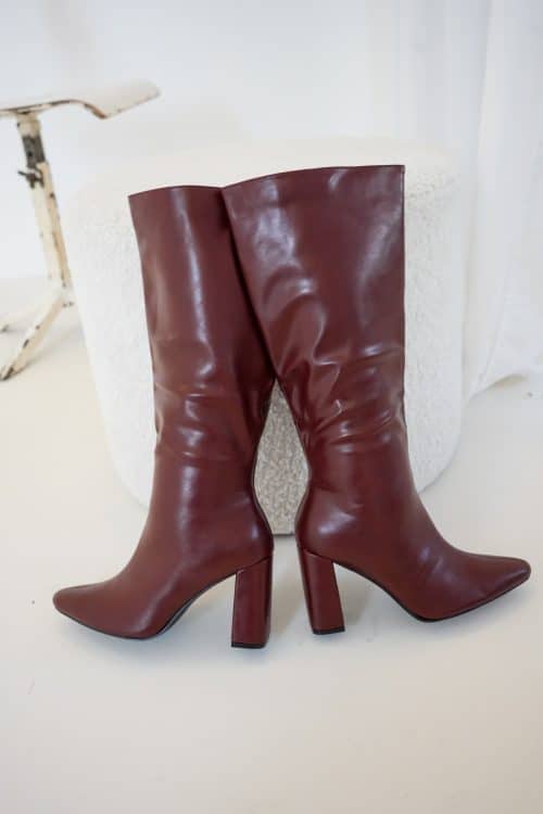 Samiya High Boots Bordeaux