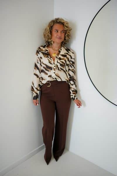 Yara Blouse Fall Print - Afbeelding 3