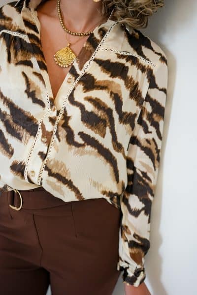 Yara Blouse Fall Print - Afbeelding 2