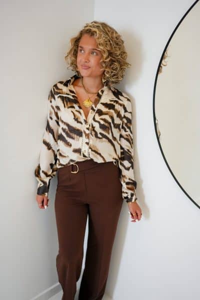Yara Blouse Fall Print - Afbeelding 4