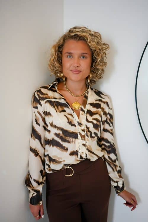 Yara Blouse Fall Print