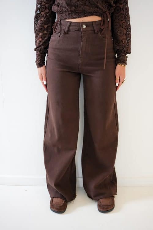 Linde Wide Leg Choco 9092