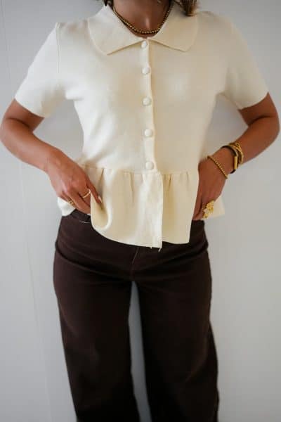 Lola Top Beige - Afbeelding 6