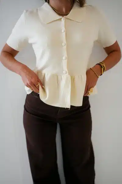 Lola Top Beige - Afbeelding 6