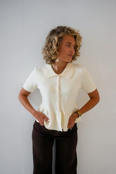 Lola Top Beige - Afbeelding 2