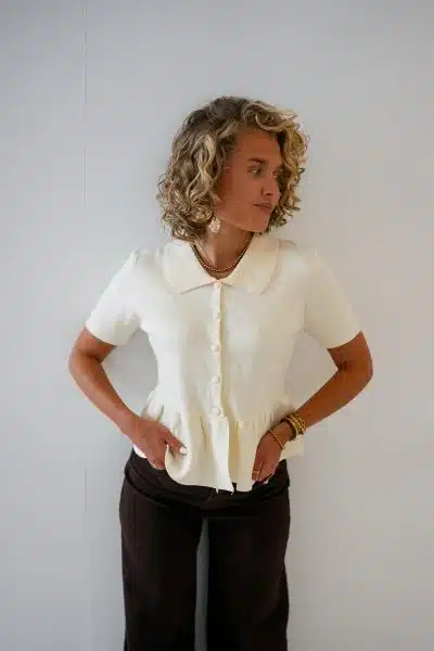 Lola Top Beige - Afbeelding 2