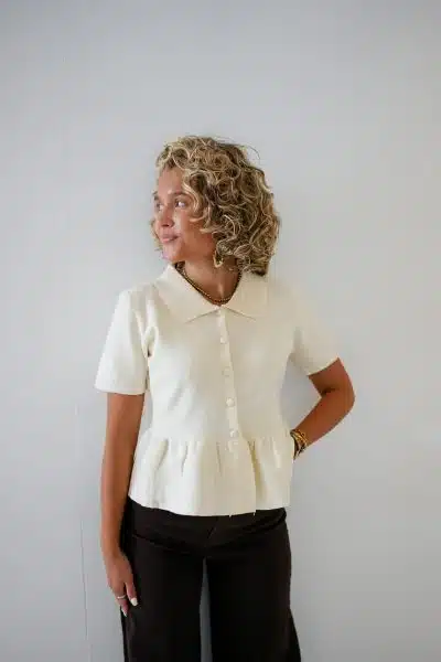 Lola Top Beige - Afbeelding 5