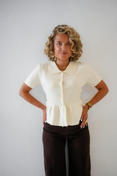 Lola Top Beige - Afbeelding 4