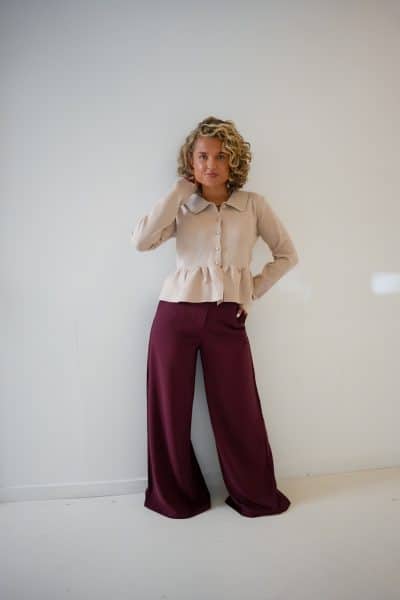 Zoey Top Beige - Afbeelding 3