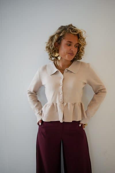 Zoey Top Beige - Afbeelding 5