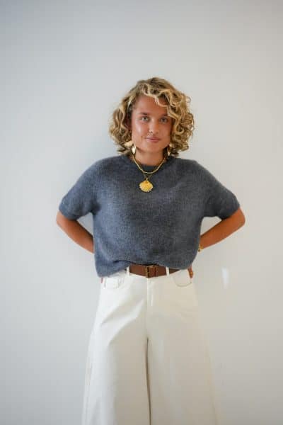 Gaelle Sweater Grey - Afbeelding 6