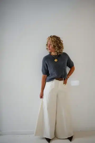 Gaelle Sweater Grey - Afbeelding 3