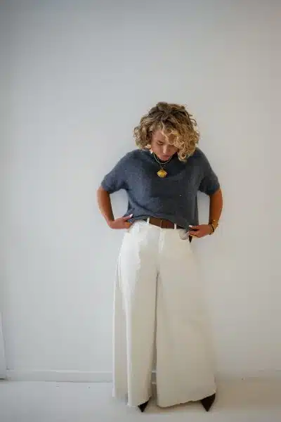Philou Pants Offwhite - Afbeelding 2