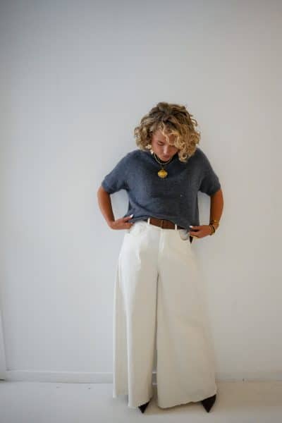 Gaelle Sweater Grey - Afbeelding 2