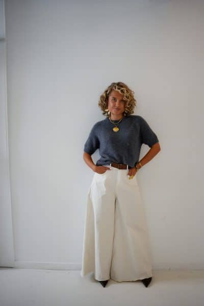 Gaelle Sweater Grey - Afbeelding 5