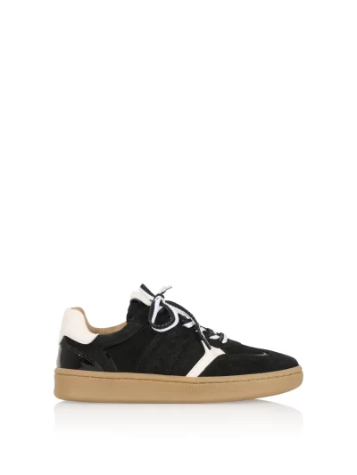 Dwrs Mirabel Verniz Black Offwhite Sneaker - Afbeelding 4