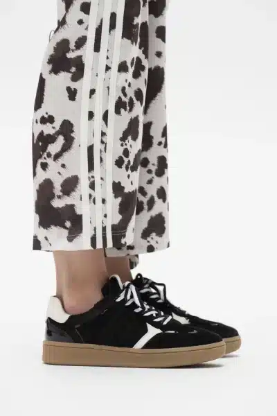 Dwrs Mirabel Verniz Black Offwhite Sneaker - Afbeelding 2