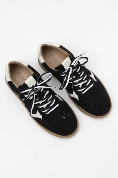 Dwrs Mirabel Verniz Black Offwhite Sneaker - Afbeelding 3