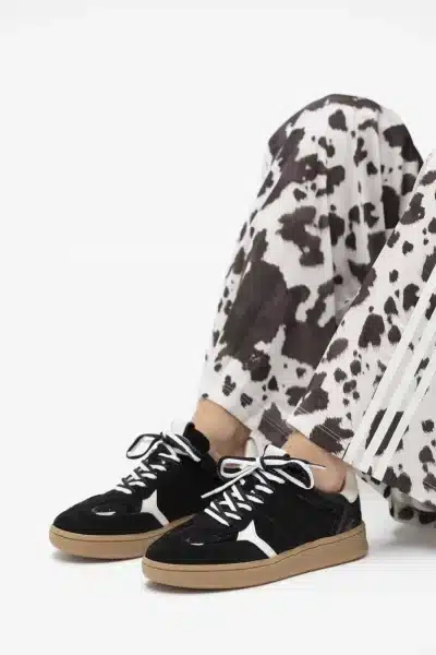 Dwrs Mirabel Verniz Black Offwhite Sneaker