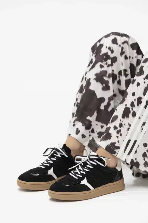 Dwrs Mirabel Verniz Black Offwhite Sneaker