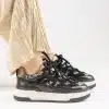 Dwrs Walton Leopard Black Beige Sneaker