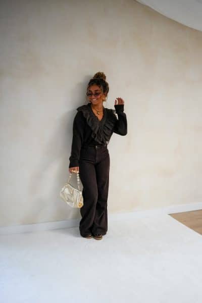 Fatima Sweater Brown - Afbeelding 3