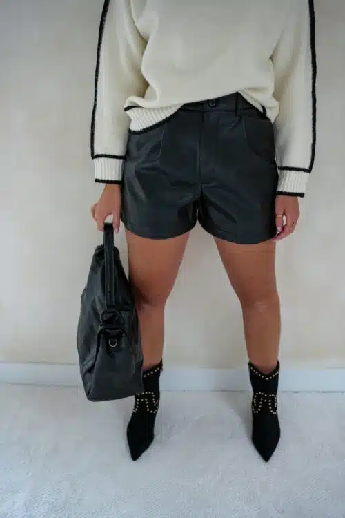 Rian Leather Short 89812