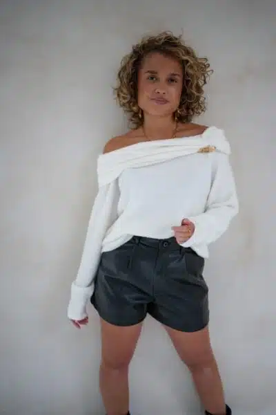 Rian Leather Short 89812 - Afbeelding 5
