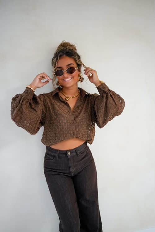 Maeve Blouse Brown