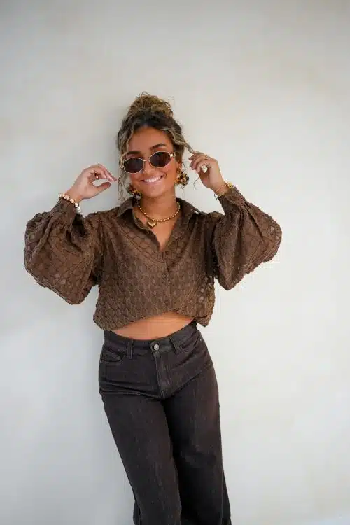 Maeve Blouse Brown