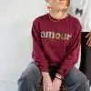 Anouk Amour Sweater Bordeaux